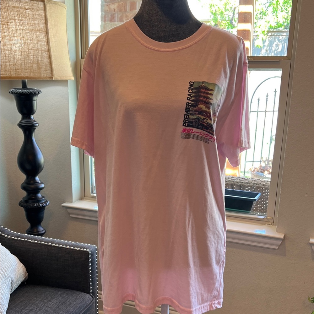 Pink Graphic Short Sleeve Tee - Brand: